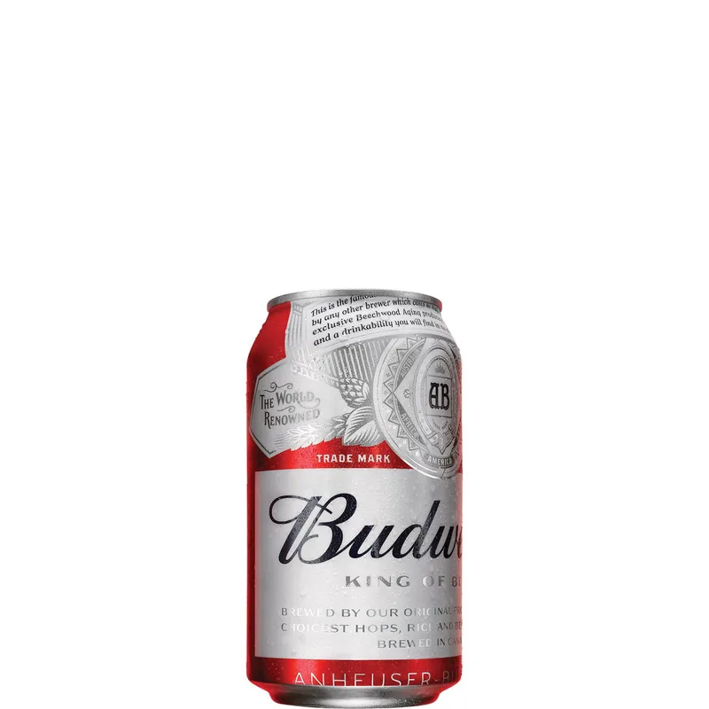 Budweiser can