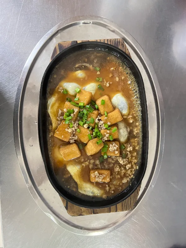 铁板自制豆腐